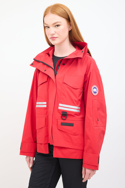 Canada Goose X Angel Chen Red Mordaga Rain Jacket