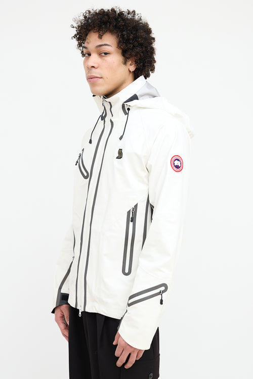 Canada Goose X OVO White Timber Shell Jacket