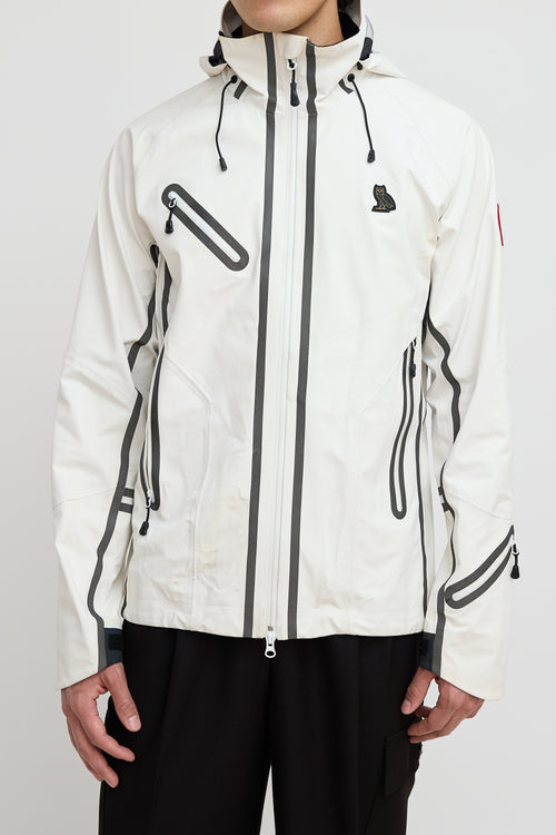 Canada Goose X OVO White Timber Shell Jacket