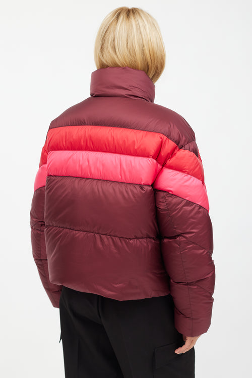 Canada Goose X Reformation Multi Pink Reversible Mila Puffer