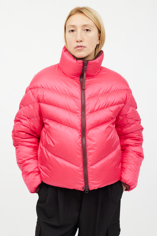 Canada Goose X Reformation Multi Pink Reversible Mila Puffer