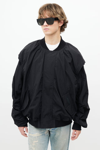 Canada Goose x Angel Chen SS 2022 Black Baner Bomber Jacket