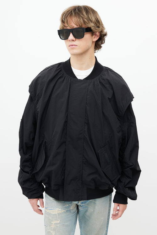 Canada Goose x Angel Chen SS 2022 Black Baner Bomber Jacket