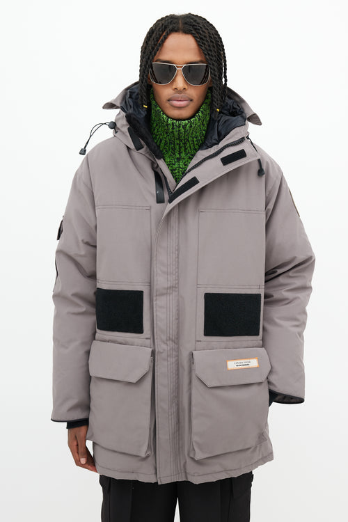 Canada Goose x Salehe Bembury Taupe Expedition Parka