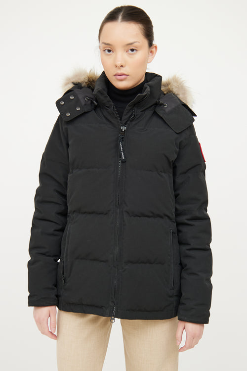 Canada Goose Black Chelsea Parka Jacket