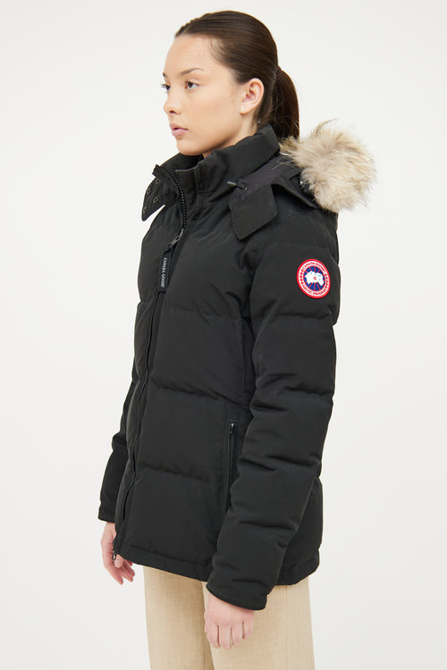 Canada Goose Black Chelsea Parka Jacket