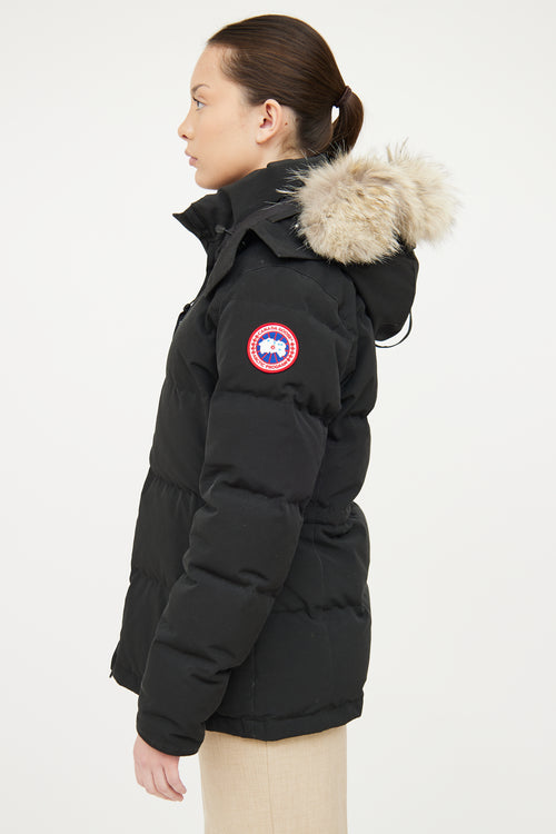 Canada Goose Black Chelsea Parka Jacket