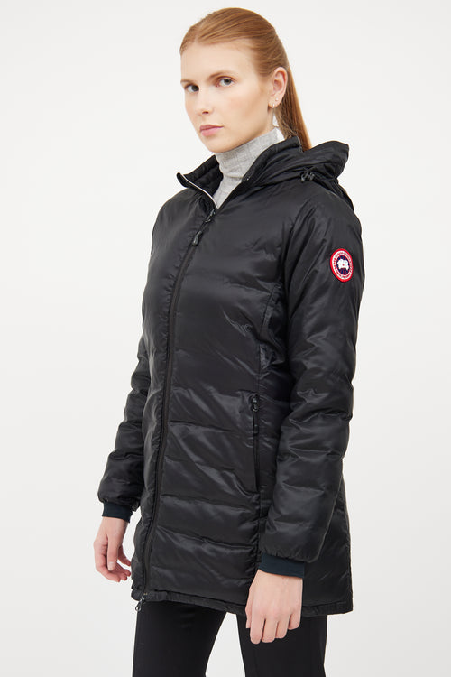 Canada Goose Black Down "Camp" Jacket