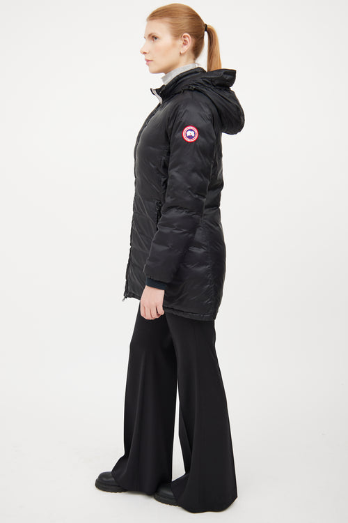 Canada Goose Black Down "Camp" Jacket