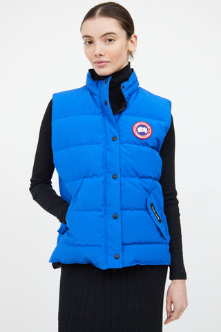 Canada Goose Blue Down Vest