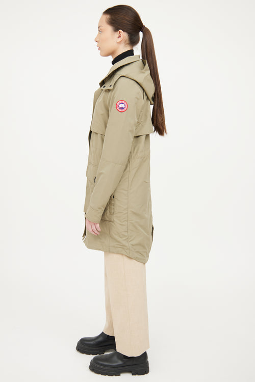 Canada Goose Green Cavalry Trench Coat