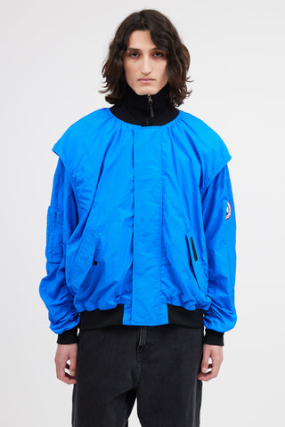 Canada Goose X Angel Chen Blue Baner Bomber Jacket