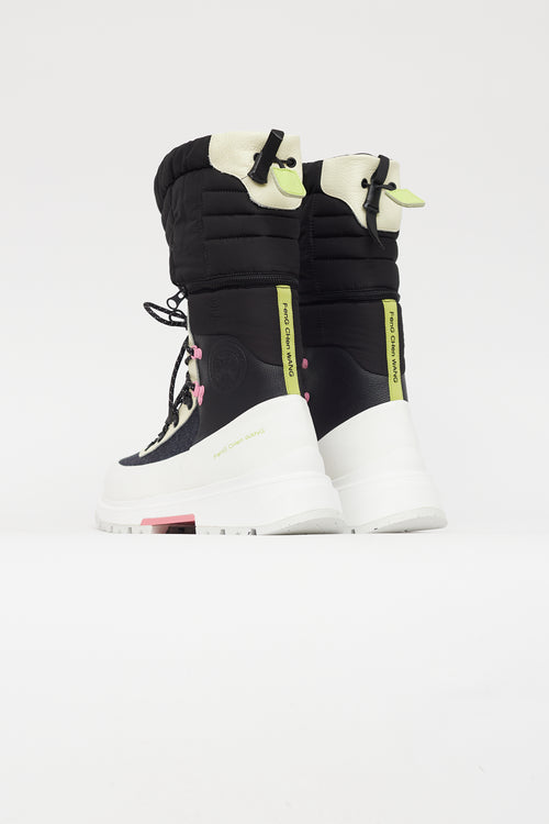 Canada Goose X Feng Chen Wang Black 
Multi Journey Boot