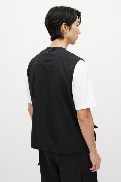 Carhartt Work In Progress Black Cargo Vest