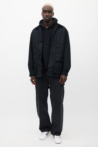 Carhartt Work In Progress Black Chore Coat