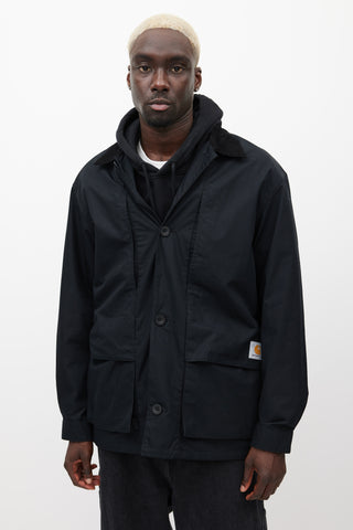 Carhartt Work In Progress Black Chore Coat