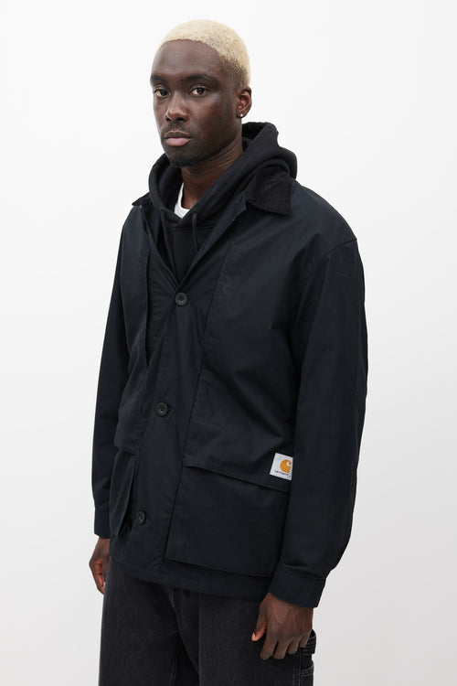 Carhartt Work In Progress Black Chore Coat