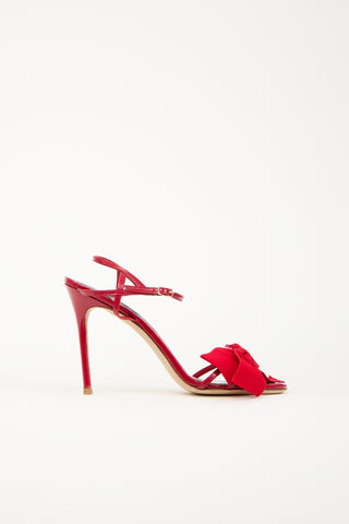 Carolina Herrera Bow Heeled Sandal