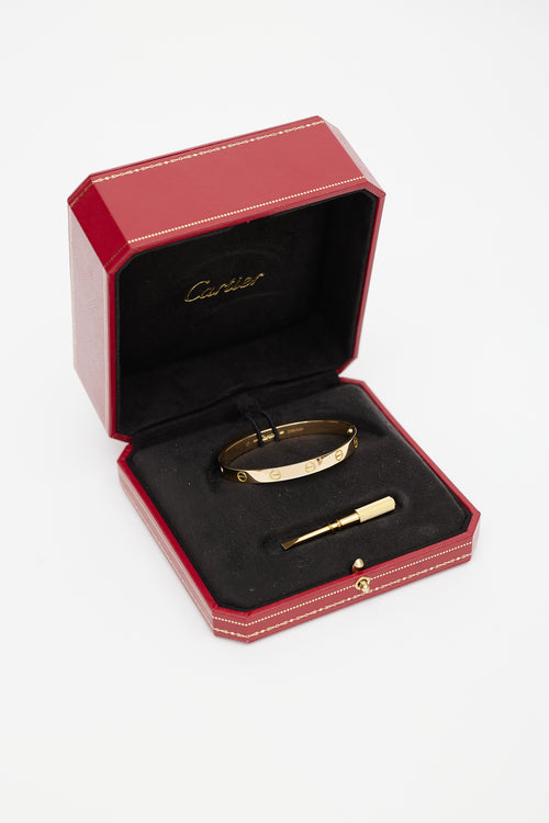 Cartier 18K Gold Cartier Love Bangle