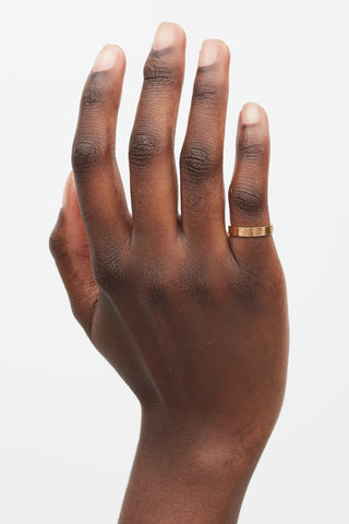 Cartier 18K Yellow Gold Love Ring