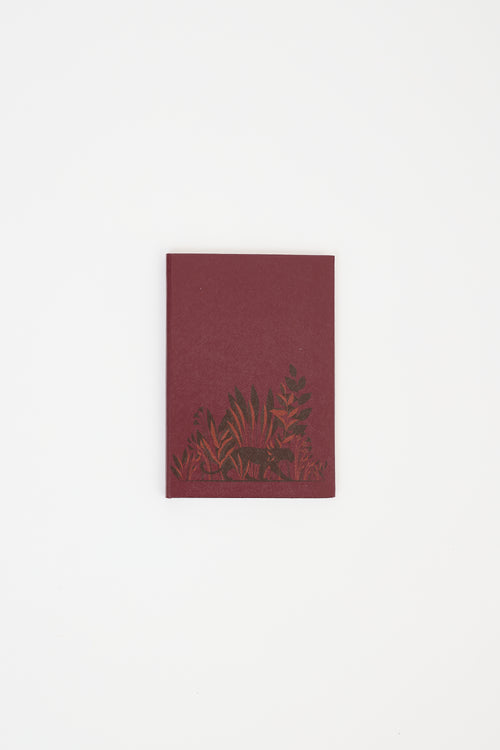 Cartier 2023 White 
Red Jungle Graphic Notebook