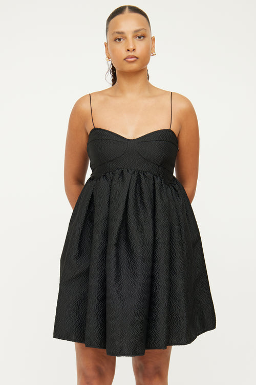 Cecilie Bahnsen Black Hooda Dress