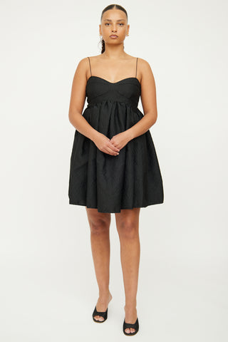 Cecilie Bahnsen Black Hooda Dress