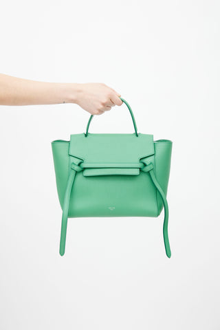 Celine 2017 Green Micro Belt Bag