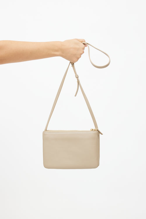 Celine Beige Trio Leather Bag