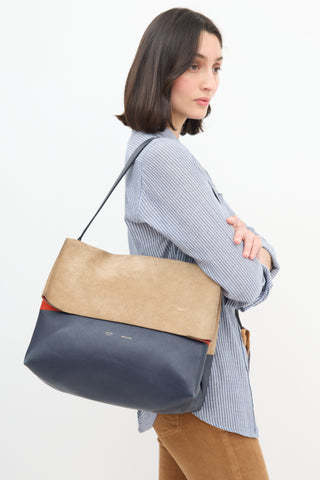 Celine Beige 
Multi Suede All Soft Bag