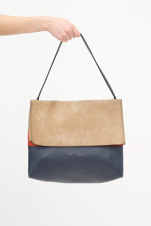 Celine Beige 
Multi Suede All Soft Bag