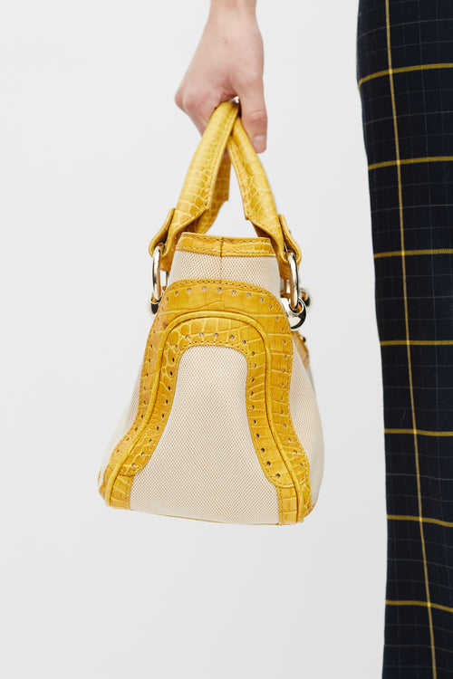 Celine Beige 
Yellow Boogie Bag