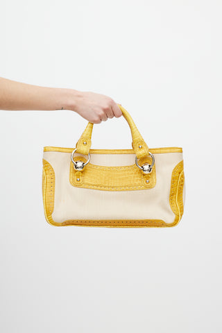 Celine Beige 
Yellow Boogie Bag