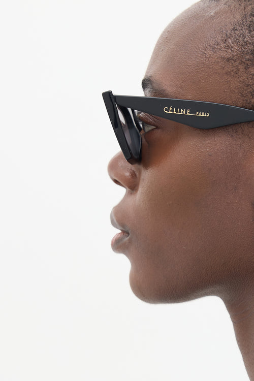 Celine Black CL41468/S Angular Sunglasses