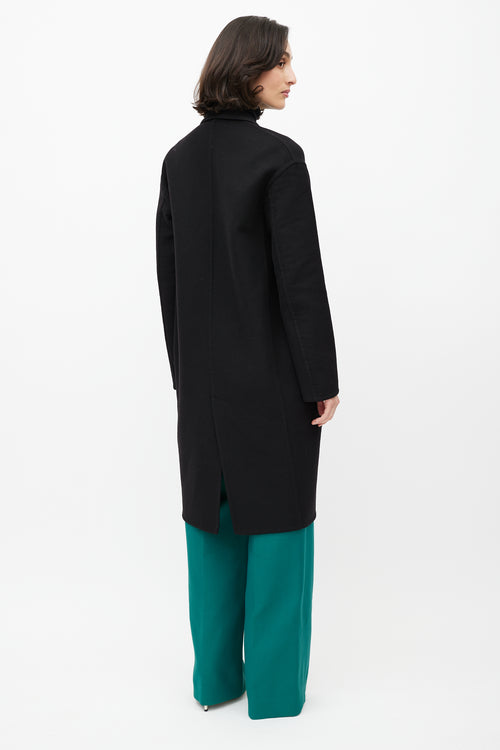 Celine Black Cashmere Coat