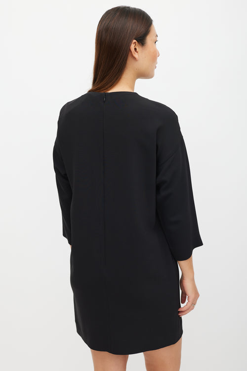 Celine Black 
Multicolour Shirt Dress