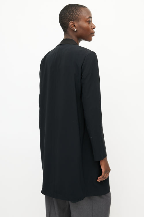 Celine Black Oversized Tuxedo Blazer