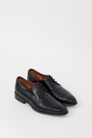 Celine Black Patent Leather Oxford