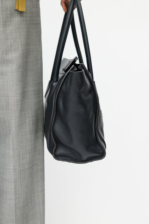 Celine Black Phantom Leather Tote