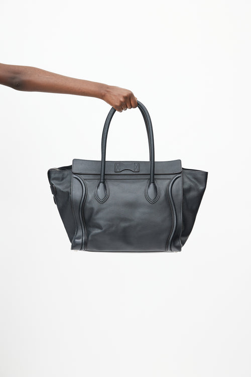 Celine Black Phantom Leather Tote