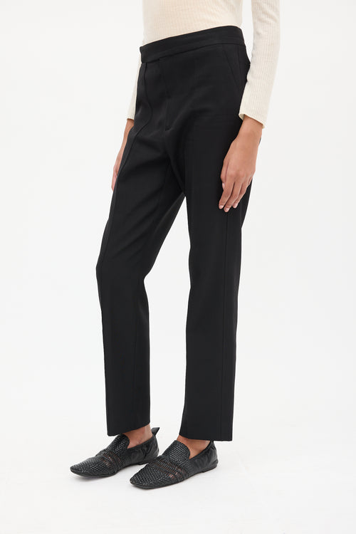 Celine Black Slim Leg Trouser