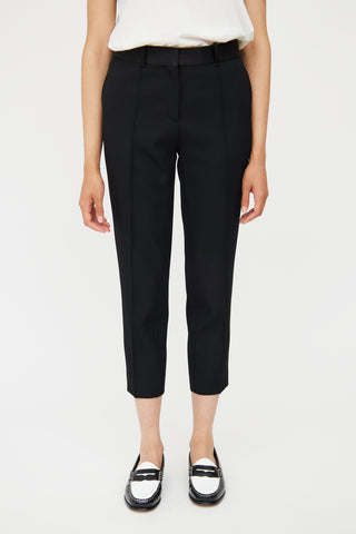 Wool Cropped Pant