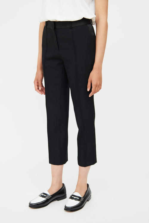 Wool Cropped Pant