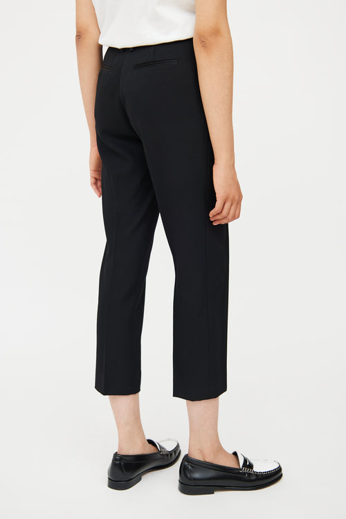 Wool Cropped Pant