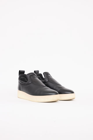 Celine Leather Slip On Sneaker