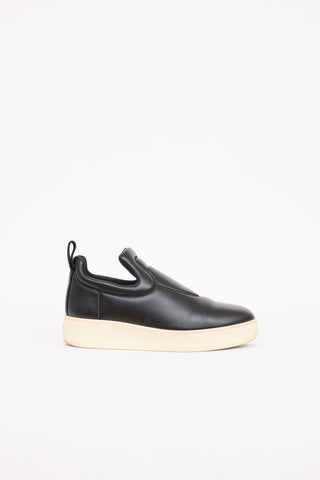 Celine Leather Slip On Sneaker