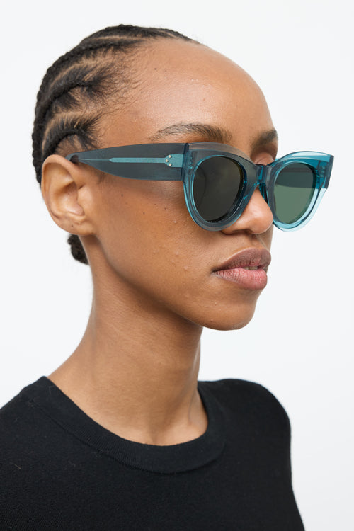 Celine Blue CL41447/S Sunglasses