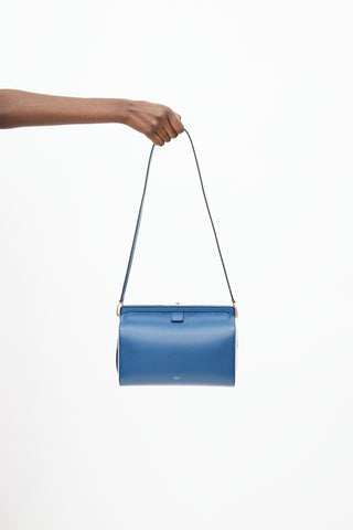 Celine Blue 
Gold Doctor Bag