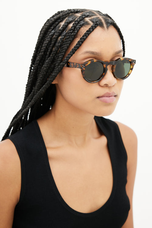 Celine Brown 41370 Round Sunglasses