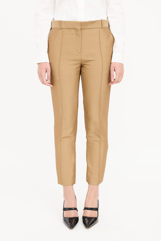 Celine Pleated Taper Clasp Pant